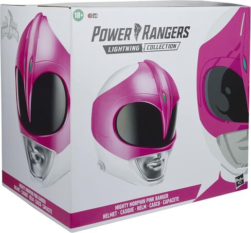 Mighty Morphin Power Rangers Pink Ranger Replica Helmet with Display Stand (Exclusive) in Saudi Arabia
