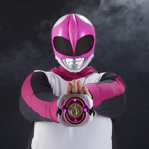 Mighty Morphin Power Rangers Pink Ranger Replica Helmet with Display Stand (Exclusive) in Saudi Arabia