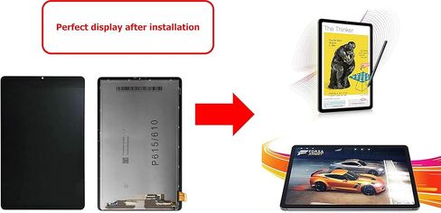 بديل شاشة LCD لجهاز Galaxy Tab S6 Lite لجهاز Samsung Galaxy Tab S6 Lite SM-P610 P615 P613 شاشة LCD محول رقمي شاشة تعمل باللمس 10.4 بوصة + أدوات in Kuwait