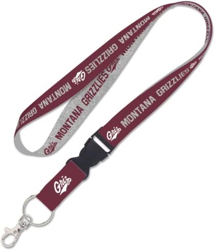 Montana Grizzlies Lanyard w/detachable buckle 1" in Saudi Arabia