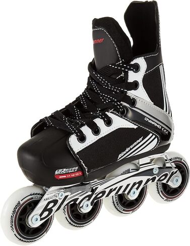 Rollerblade Bladerunner Dynamo Jr Size Adjustable Hockey Inline Skate, Black and Red, Inline Skates in Saudi Arabia