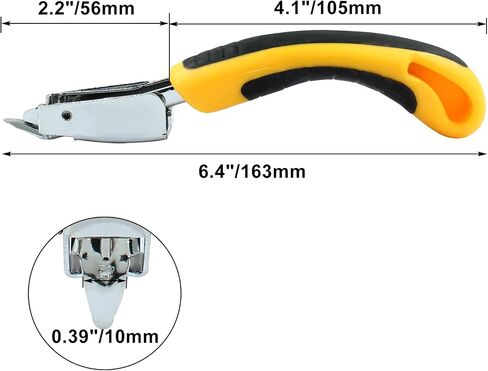 Staple Removers Tool Strength Staple Puller Construction Staple Remover Heavy Duty Removing All Kinds of Nails, Furniture, Floor, Wooden Box, Photo Frame, Carpet, Carton in Saudi Arabia