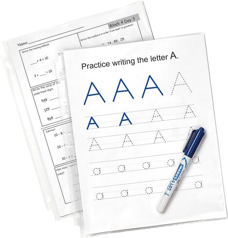 Avery Clear Economy Sheet Protectors, Top Load, 30 Document Protectors (74082) in Saudi Arabia