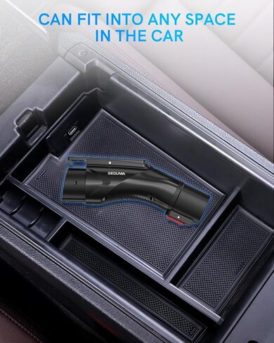 محول شحن تيسلا إلى J1772 - محول شاحن تيسلا يصل إلى 60 أمبير 250 فولت تيار متردد مع قفل أمان متوافق مع شواحن الوجهة الجدارية المنزلية من تيسلا/موصلات الهاتف المحمول، محول J1772 EV لجميع أجهزة J1772 EVs in Kuwait