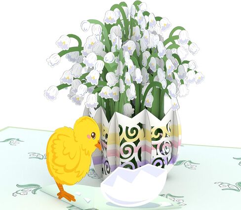 Lovepop Play Happy Easter Pop Up Card - 3D Card, Easter Card, Easter Greeting Card, 3D Easter Cards, Religious Easter Cards, Easter Bunny Card, 3-D Easter Cards, Pop Up Greeting Cards in Kuwait