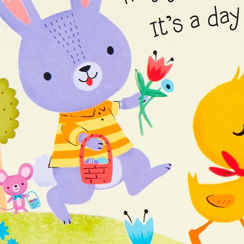 Hallmark Musical Religious Easter Card for Kids (Animals, Hallelujah Chorus) in Saudi Arabia