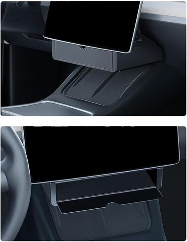 ملحقات Tesla Model Y/3 وحدة التحكم المركزية Tesla Model Y تحت منظم صندوق تخزين الشاشة- قم بتبسيط الجزء الداخلي الخاص بك مع ملحقات Tesla in Saudi Arabia