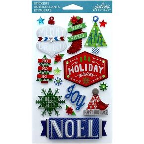 Jolee's Boutique 0015586873450 Jolly Boutique Holiday Words DIM15 , Other