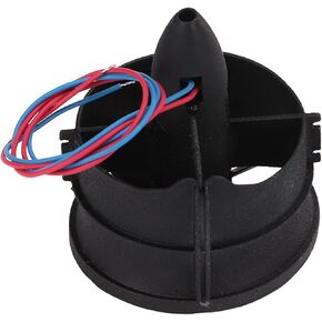Astibym RC Ducted Fan, 6 Blades EDF Ducted Fan, 30mm K30 RC Duct Good Coordination Stable Strong Power High Efficiency Propeller Kit Set for 1S Power Ducted Aircraft(CCW)