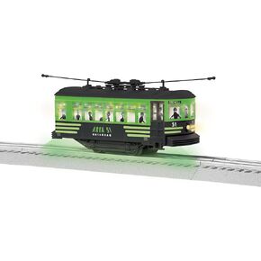 Lionel Area 51 Alien O Gauge Model Train Trolley with Underside Illumination