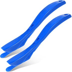 Mabor 2Pcs Wrapping Paper Cutter Tool Gift Wrap Cutter Sliding Cutting Tool with Handle for Scrapbooking Gift Wrap Paper Roll Cutter Backpaper Slitter Film Craft Paper Cutter for Craft