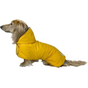 Dachshund Raincoat, Sausage Dog Rain Jacket, Long Dog Coat, Weiner Dog Raincoat, Doxie Rain Jacket (Large)