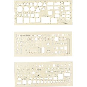 KOH-I-NOOR 070307100000 Electric Install Set of Template