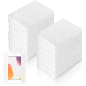 200 Pcs Bubble Wrap Pouches, 4x6 in Clear Bubble Wrap Bags Packing Materials for Fragile Items Bubble Wrap Sleeves for Packing Shipping