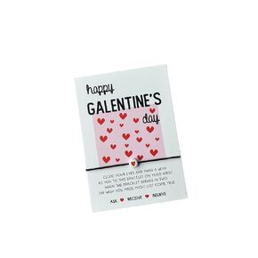Galentines wish bracelet | Galentines gift | Gift for Valentine's Day