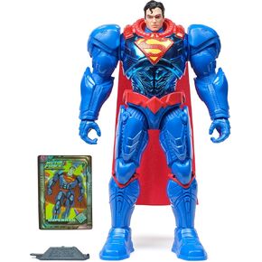 DC Comics, Metal Force Superman Action Figure, 12-Inch Extra Large Super Hero Collectible Kids Toys for Boys and Girls Ages 4 and Up