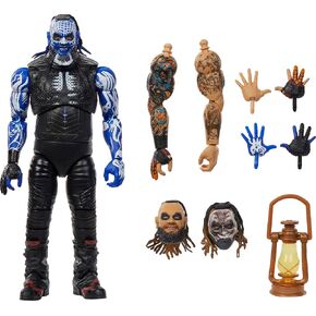 Mattel WWE Ultimate Edition Action Figure & Accessories ، مجموعة Bray Wyatt القابلة للتحصيل مقاس 6 بوصات ، ورؤوس وأيدي قابلة للتبديل ، 30 نقطة تعبير