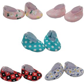 Baby Dolls Shoes for 17-18 Inch Dolls Boy Girl, Doll Accessories Shoes for 17 Inch Newborn Reborn Dolls