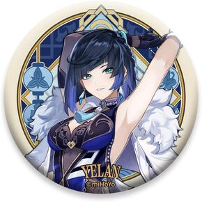 Genshin Impact Liyue Harbor Themed Series Character Badge