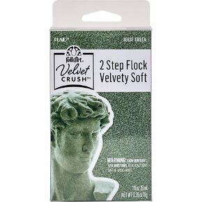 FolkArt, Green Velvet Crush 2 Part Flocking Kit