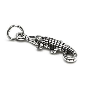 Sterling Silver Alligator Charm