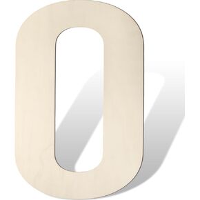 Large Wooden Letters 17 Inch Big Wooden Alphabet Letters for Wall Decor Unfinished Large Wood Letters B for Nursery Decor Crafts Blank Wooden Cutout Sign for Party Birthday Wedding Home Decoration