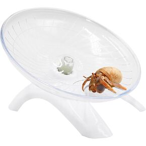 Hermit Crabs Wheel Toy, Hamster Running Wheel Toys, Small Animals Cage Accessory, Tank Accessory, Suitable for Hermit Crab Hamster Rat - 7 Inch in Diameter