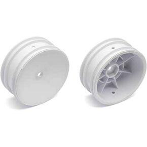 Team Associated 9690 2.2 Front Wheel with 12mm Hex, White (2)