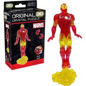 BePuzzled, Marvel Iron Man Super Hero Original 3D Crystal Puzzle, for Puzzlers Ages 12 and Up