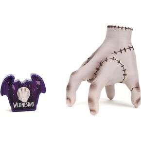 Jada Toys-الأربعاء Addams Thing RC-شريك التحكم عن بعد بالحجم الطبيعي-تصميم واقعي ، شحن USB ، لعبة للبالغين والأطفال