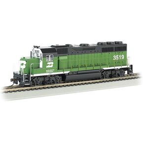 Bachmann Industries EMD GP40 DCC Ready Locomotive - BURLINGTON NORTHERN #3519 - (1:87 HO Scale)