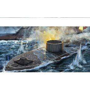 Mikro-mir 144-028 - USS Monitor First U.S. Navy Battleship Model kit