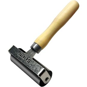 GELELF Smooth Peeling Brayer Roller - Wood Hand Roller Rollers Ink Roller Tape Roller for Gluing Taping Gel Printing Inking Block Printmaking Stamping Scrapbooks (#8: 8 Inch (20CM)) in Kuwait