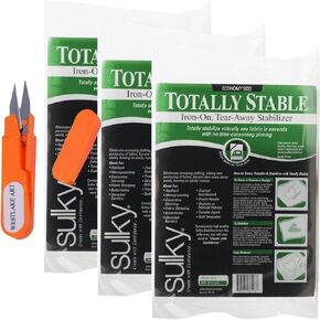 مثبت مستقر تمامًا للحديد ، 2.24 أوقية ، 20 "x3yd-bundle مع دعم التطريز Superb ، وسهولة الاستخدام والإزالة ، حديد الأقمشة على المثبت (حزمة 3) in Kuwait