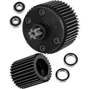Steel Rear Gearbox Metal Diff Boost Upgrades Part for 1/10 Fury MEGA 550 2WD/Gorgon 4X2 MEGA 550/VORTEKS MEGA 550 2WD.Differential Case Hops Up.