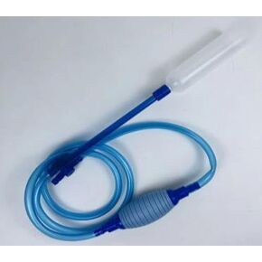 9ft Aquarium Siphon Vacuum Cleaner | Fish Tank Gravel & Sand Cleaner | Easy Water Changer with Anti-Kink Hose & Detachable Filter | No-Spill Siphon Pump for Freshwater & Saltwater Tanks