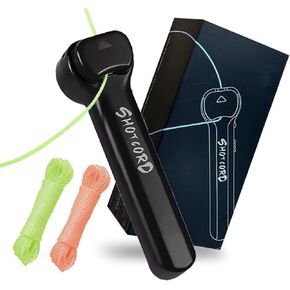 Glow in The Dark Loop Rope Launcher Propeller,Hand Held Novelty Fun Rope Toy,Fun Glow in The Dark Lasso String Toy,Portable Rope Launcher Loop String Toys,Birthday Christmas Ideal Gift Black