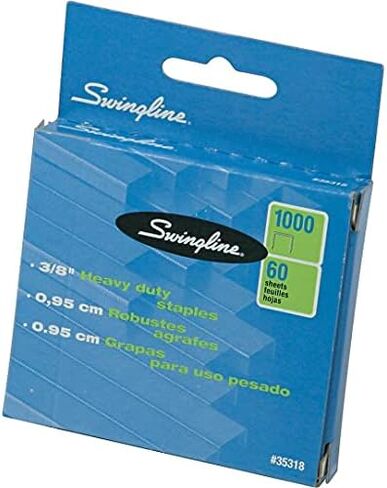 S.F. 13 Heavyduty 3/8 بوصة طول الساق Staples 60sheet سعة 1 000/مربع بواسطة GBC in Kuwait