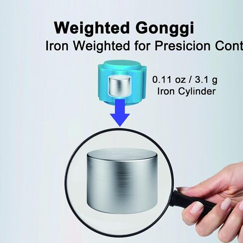 Gonggi Corean Game Gong GI - أحجار Gongi المرجحة - مجموعة Gongii Squid Gi -GI مع CASE - PINK in Kuwait