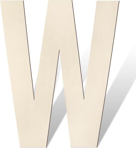 Large Wooden Letters 17 Inch Big Wooden Alphabet Letters for Wall Decor Unfinished Large Wood Letters B for Nursery Decor Crafts Blank Wooden Cutout Sign for Party Birthday Wedding Home Decoration in Saudi Arabia