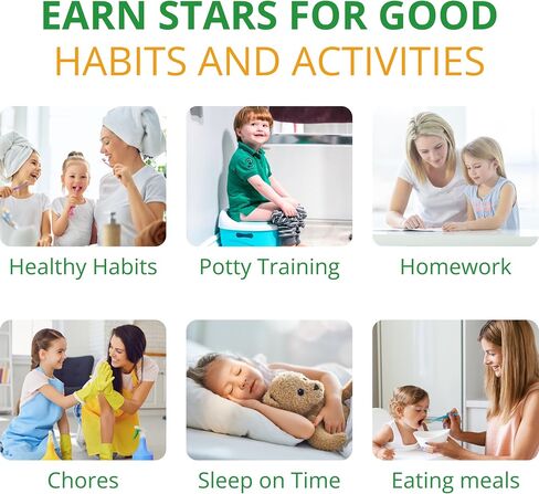 Personalized Stars Reward Jar Magnetic Potty Training Rewards For Children Good Behavior Classroom With Name Stickers Board Magnets Incentive Star System Student Class Token Wooden Home Teacher school in Saudi Arabia