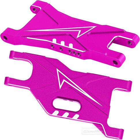 RC Suspension Arms A Arms Upgrades Part for 1/10 Slash 2WD,Slash 2WD VXL,Aluminium Front & Rear Suspension Arms A-Arms Hops Up,Pink in Kuwait