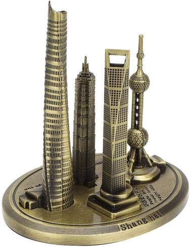 Oriental Pearl Tower Global Center Financial Model ، Model Building Architecture Model Shanghai Building Collection Collection Decover Home Decover (#1) in Saudi Arabia