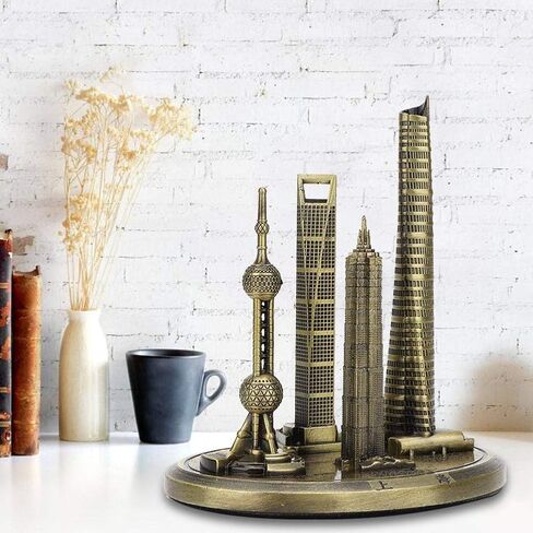 Oriental Pearl Tower Global Center Financial Model ، Model Building Architecture Model Shanghai Building Collection Collection Decover Home Decover (#1) in Saudi Arabia
