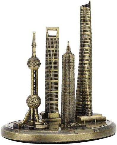 Oriental Pearl Tower Global Center Financial Model ، Model Building Architecture Model Shanghai Building Collection Collection Decover Home Decover (#1) in Saudi Arabia