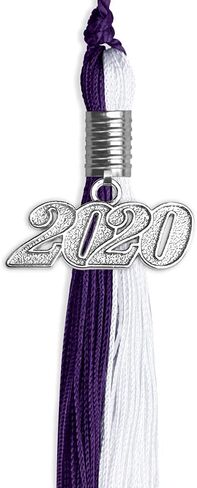 تاسيل تخرج مزدوج تخرج مع انخفاض تاريخ الفضة (Royal Blue/White ، 2025) in Kuwait