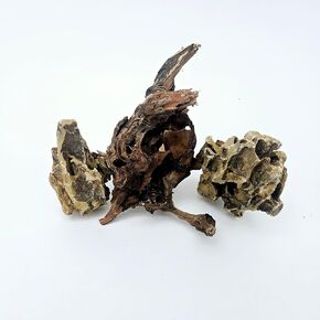 Dragon Ohko Rock and Driftwood Set for Aquarium Decor