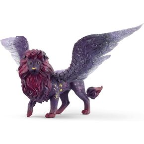 Schleich Bayala - Large, 5" Moon Lion Toy. Glow in the Dark, Unique Fantasy Action Figure for Boys and Girls. Fun, Imaginative Play Animal Figurine, Cool Mystical Toys for Kids Ages 5+, 70837