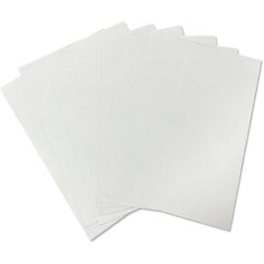 Cottnation 6PCS 8"x11.5" Sticky Water Soluble Embroidery Stabilizer Printable Paper Stabilizer - Medium Weight - Allowed for Print or Draw Patterns Best for Hand & Machine Embroidery
