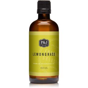 P & J Hurgrance Oil Lemongrass 100ml - رائحة الشموع ، صنع الصابون ، زيت الناشر ، رائحة جديدة